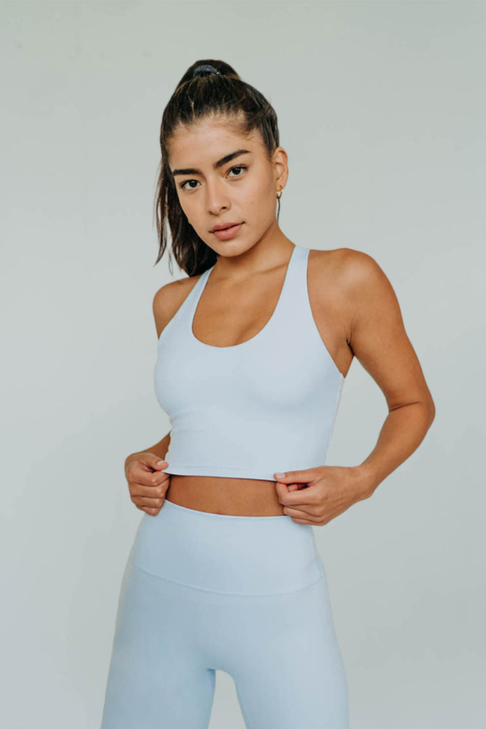 Baseline Crop Bra - Arctic