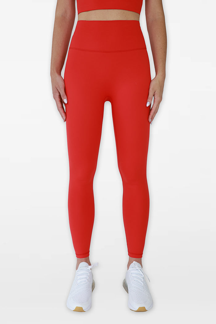 Soft & Sculpt Leggings - Red