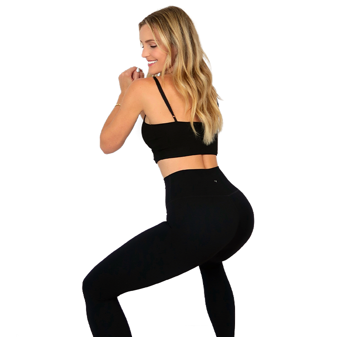 POP Fit Cropped Athletic Leggings for Women